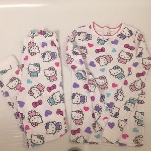 Any 2 for $8. Girls size 10 Hello Kitty pajama.